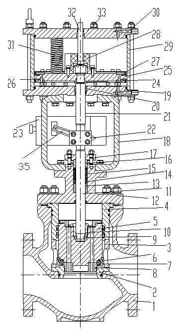 Floating type seal mouse cage valve