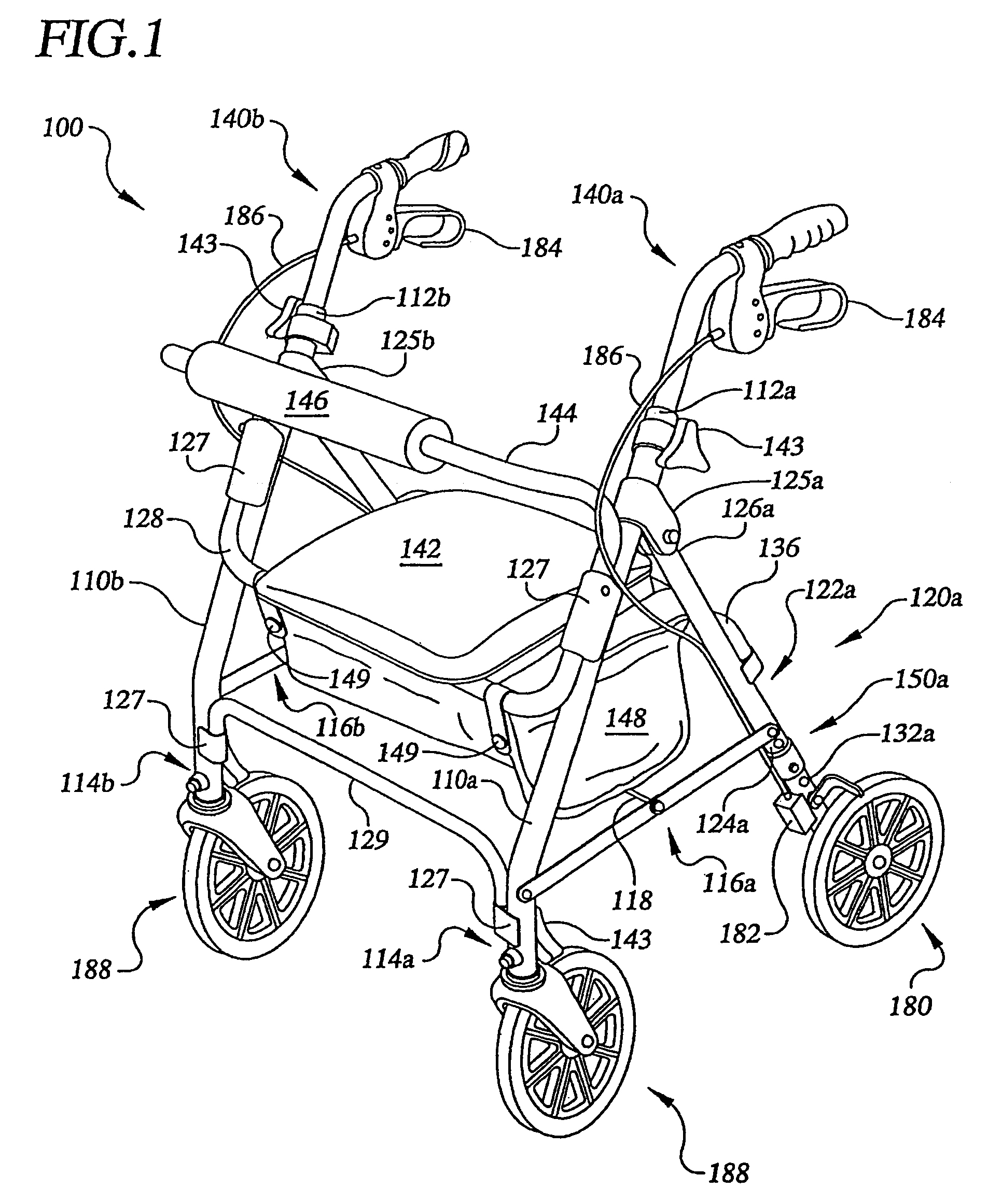 Foldable mobility support device