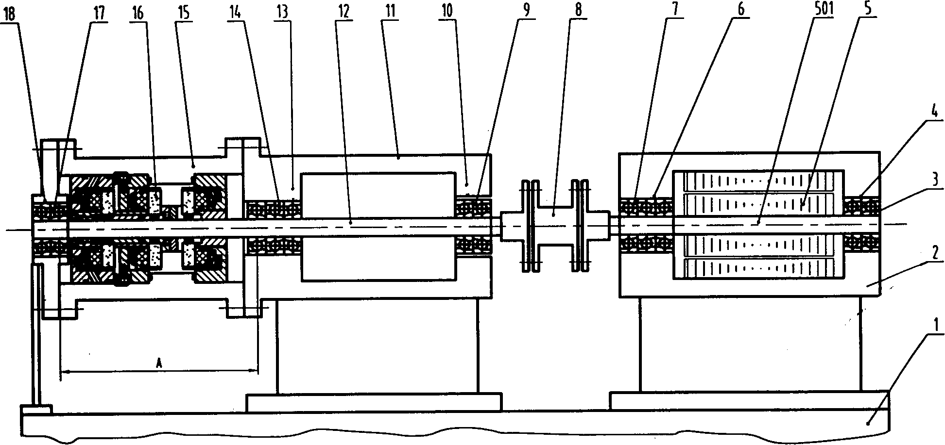 Three-pivot seal testing device