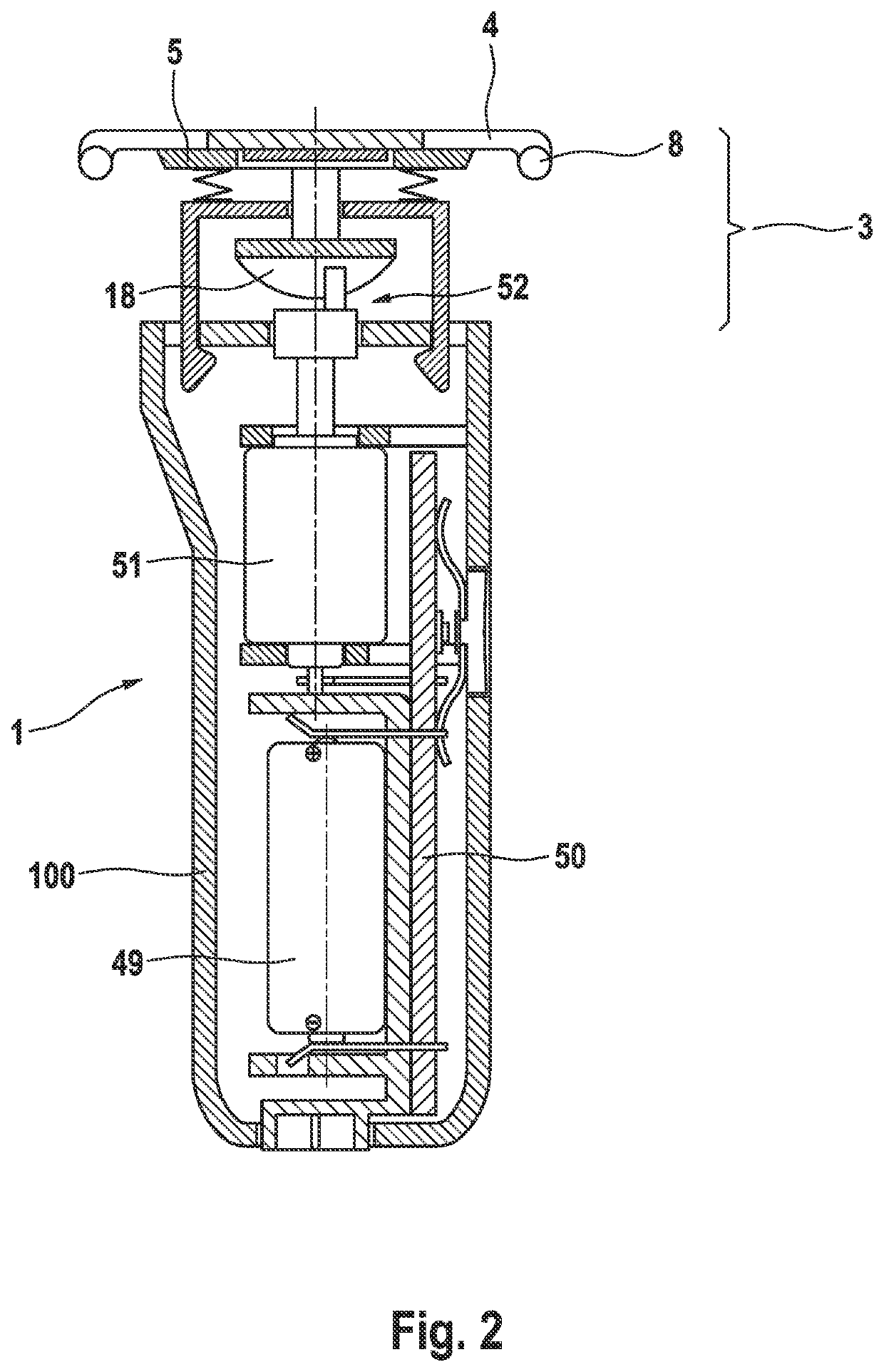 Electric beard trimmer