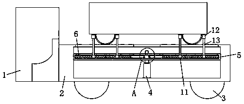 A hydraulic trailer device