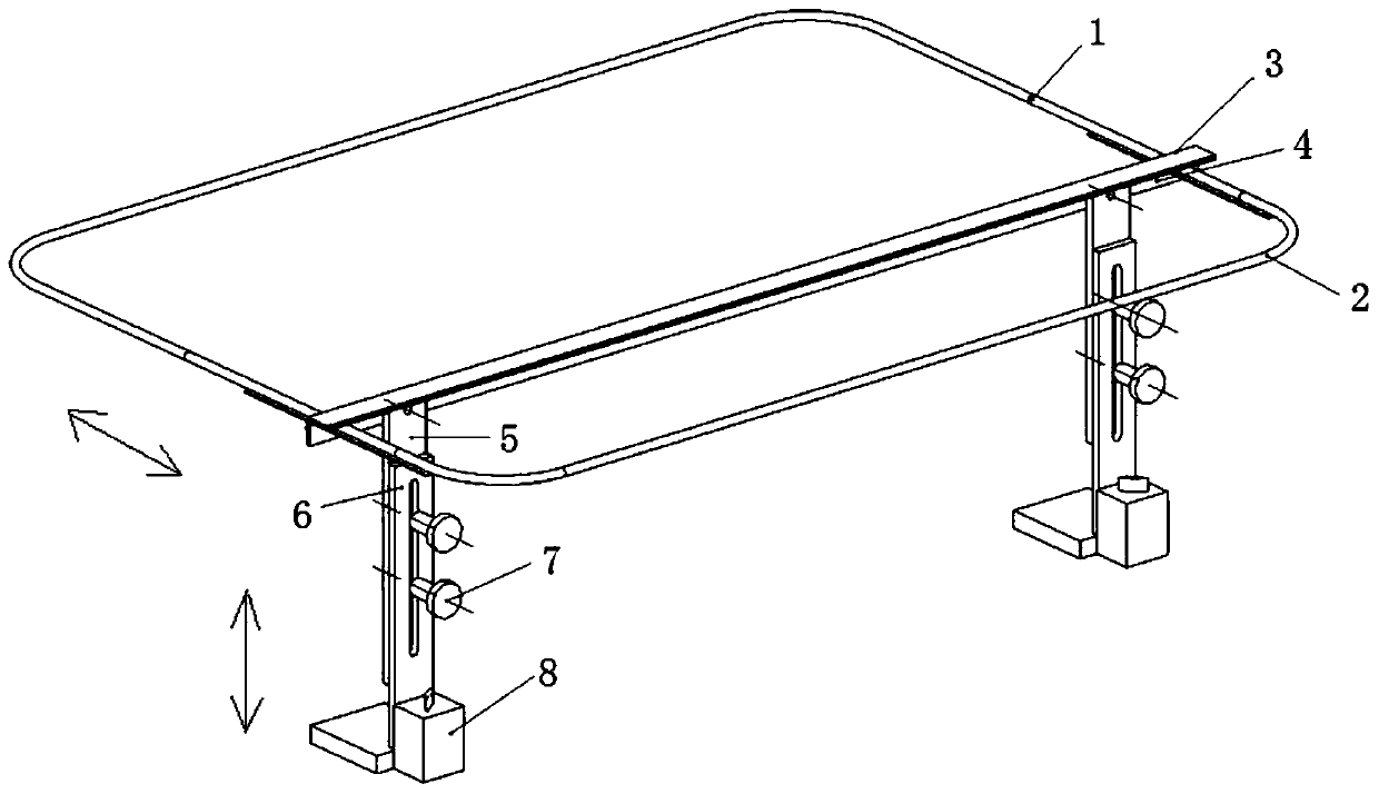 Feeding mechanism adjustable bracket