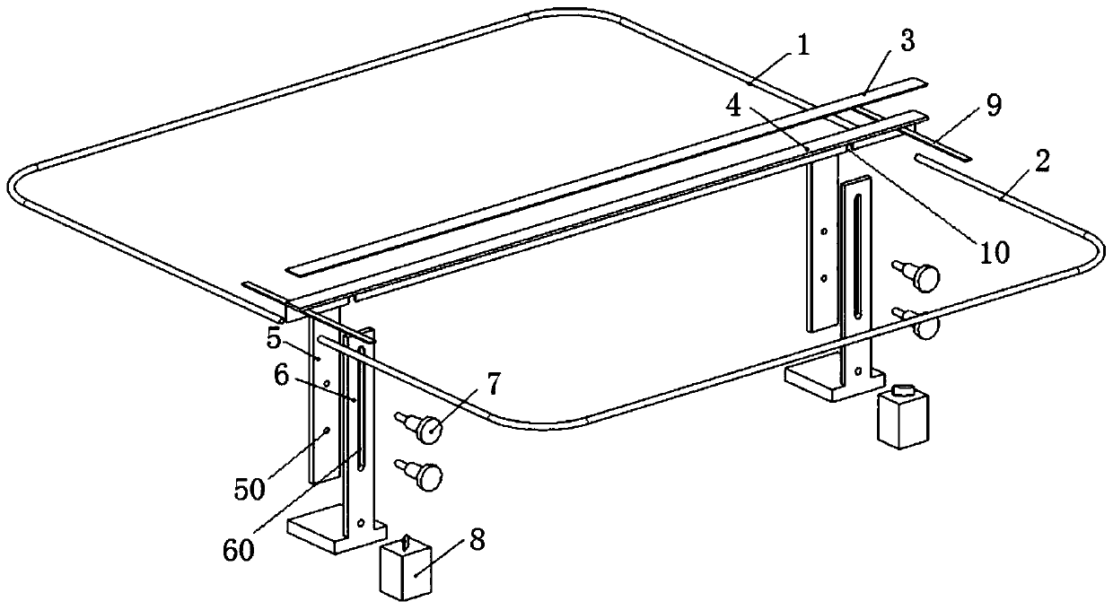 Feeding mechanism adjustable bracket