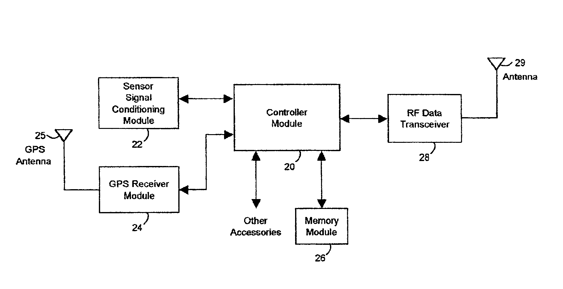 Self-contained flight data recorder with wireless data retrieval