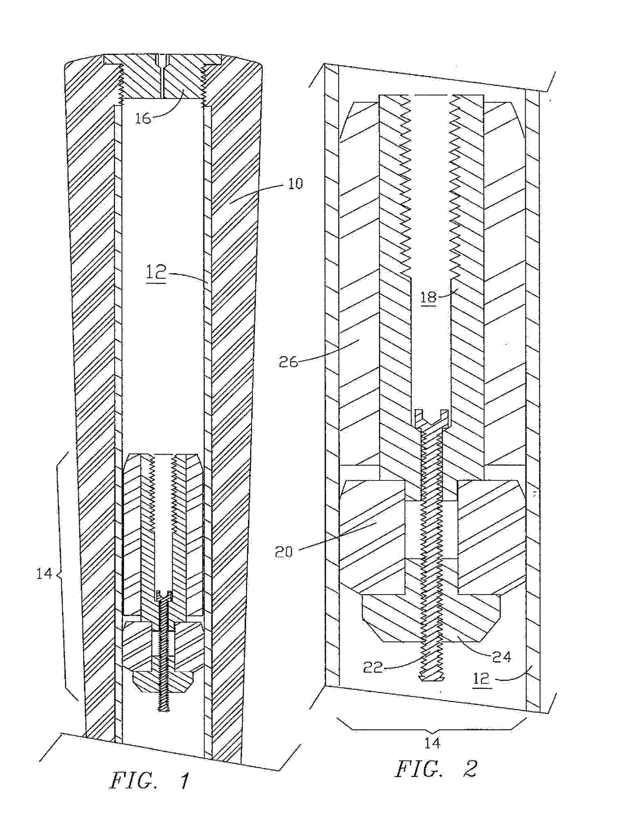 Weight secured by expansion element in golf club shaft