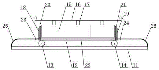 Movable sewage treatment filter