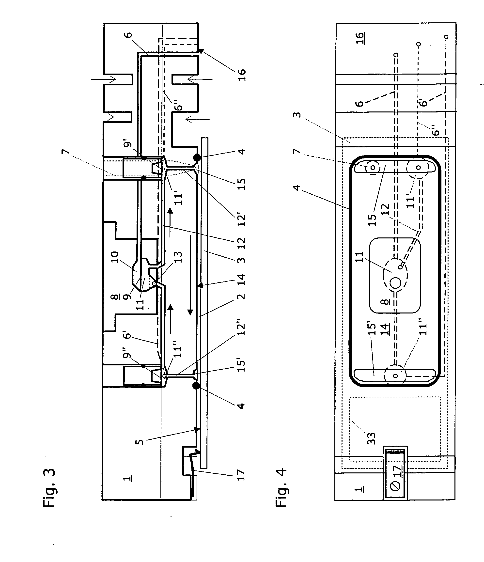 Device and process unit for providing a hybridization chamber