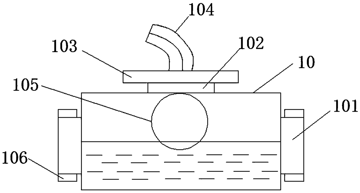 Fuel starvation protecting device for air compressor