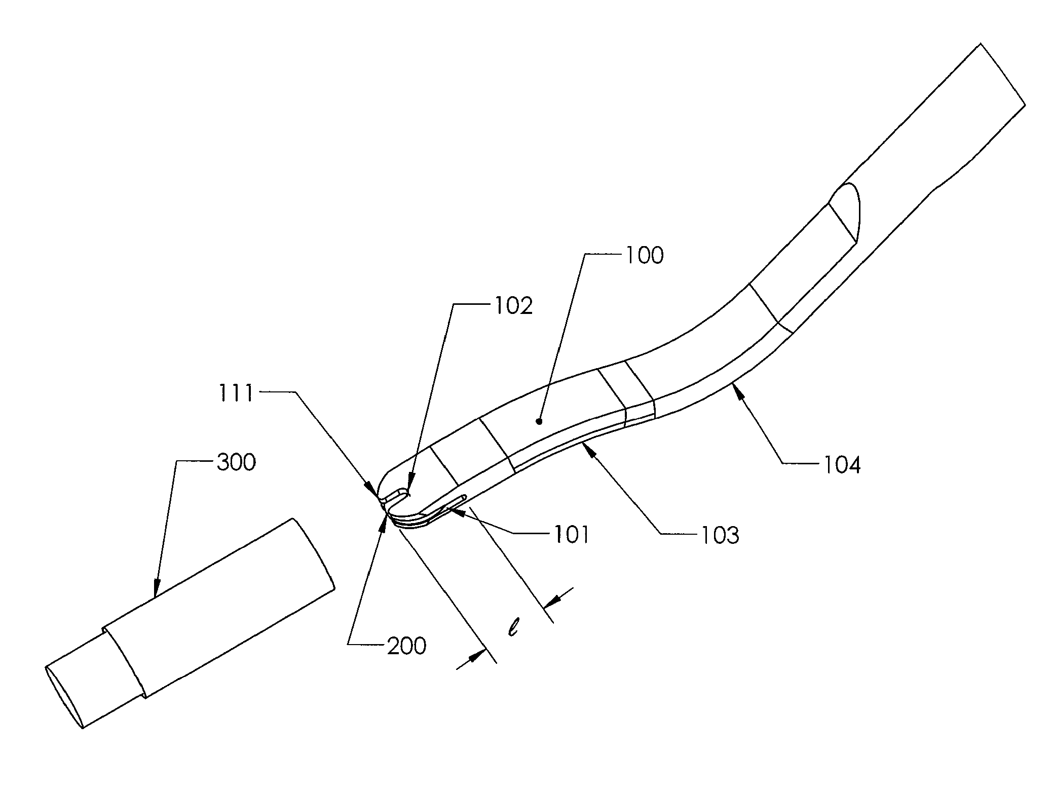 Insertion system for corneal implants