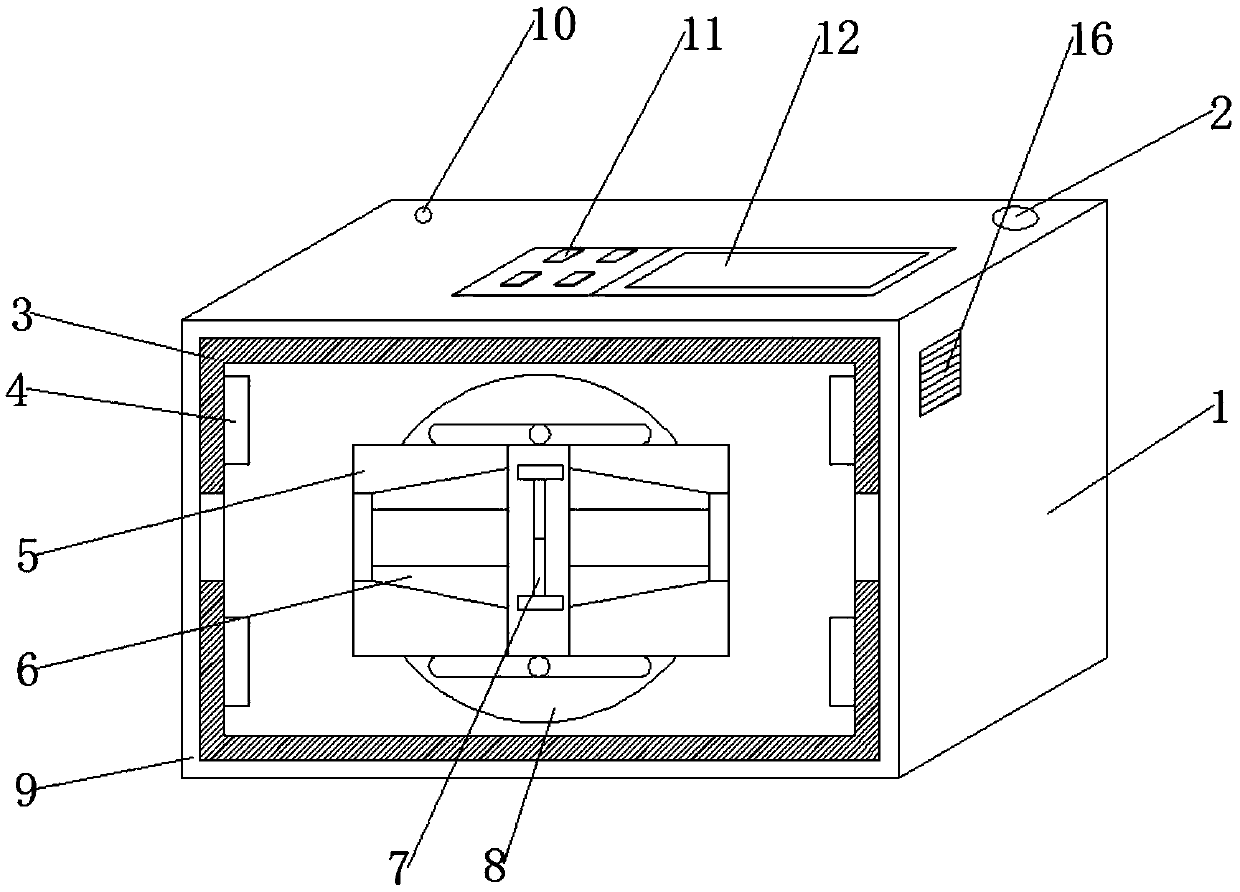 Device for detecting faults of power dispatching automation equipment