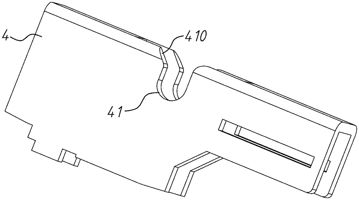 Two-way lock box structure and door/window using structure