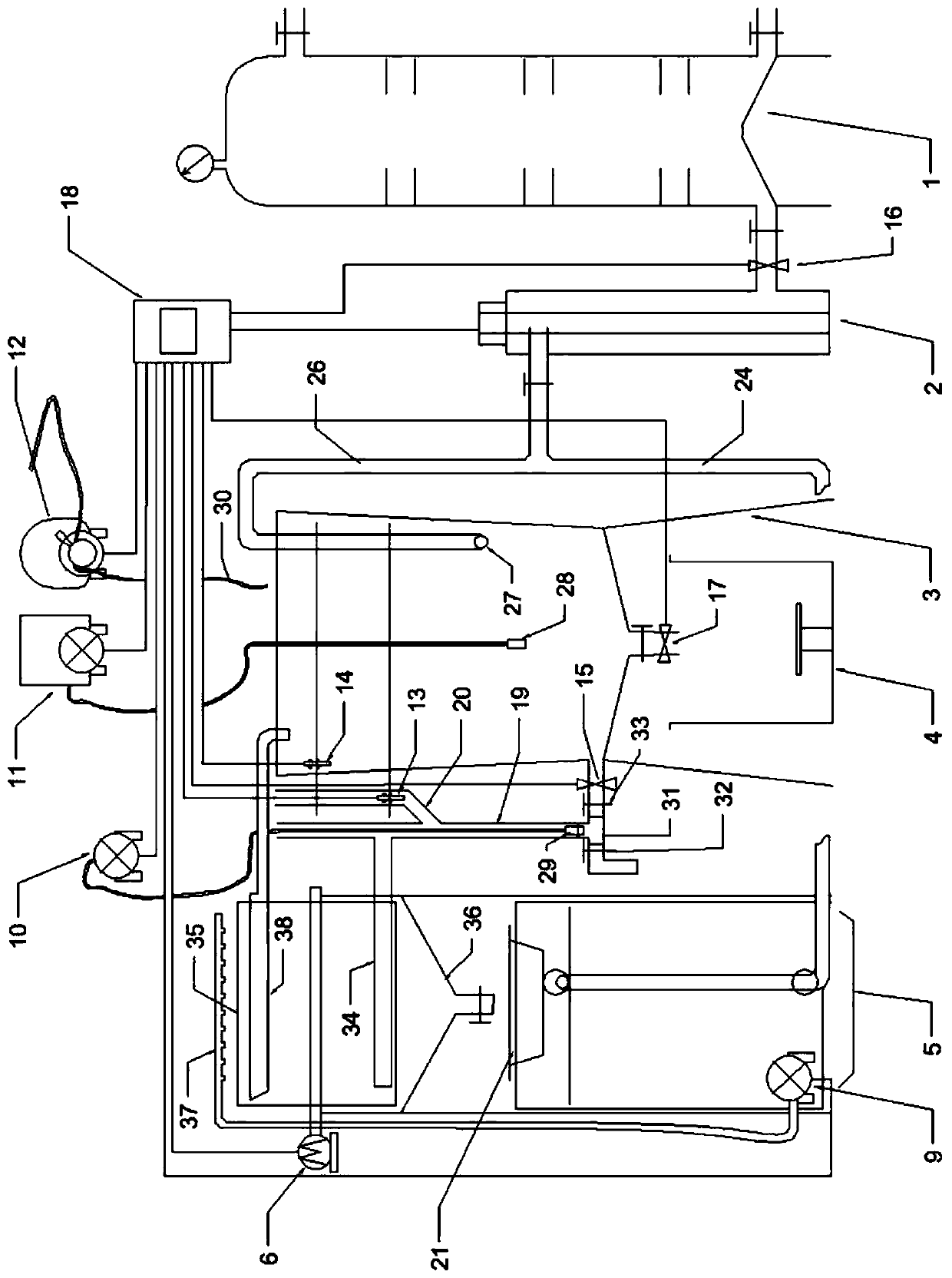 A system and method for automated high-density cultivation of rotifers