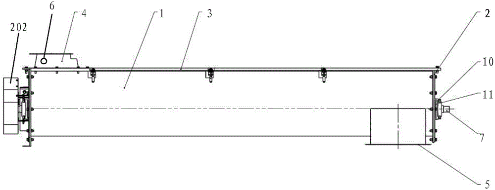 Helical tape mixing machine