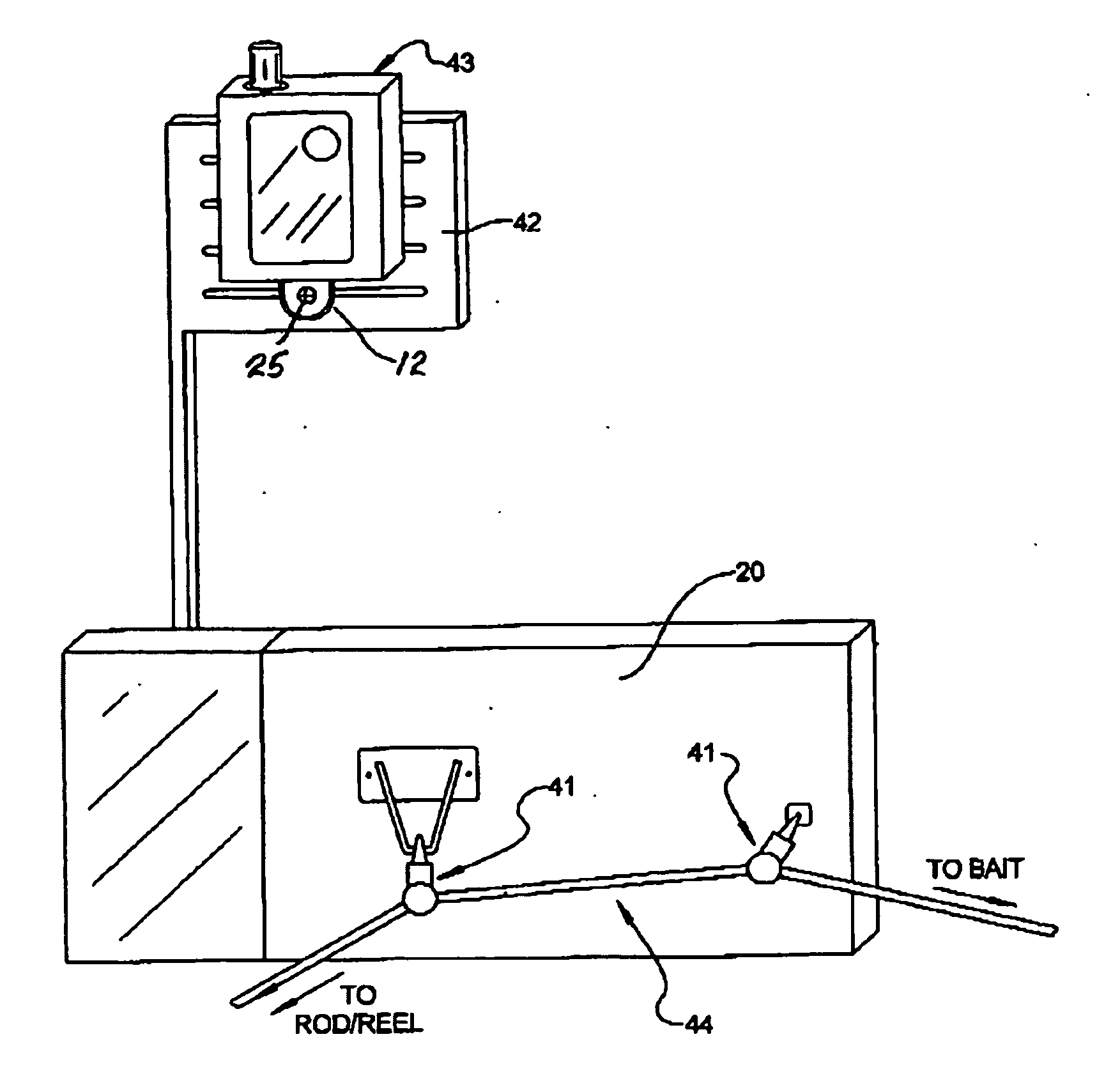 Planer board lighting device