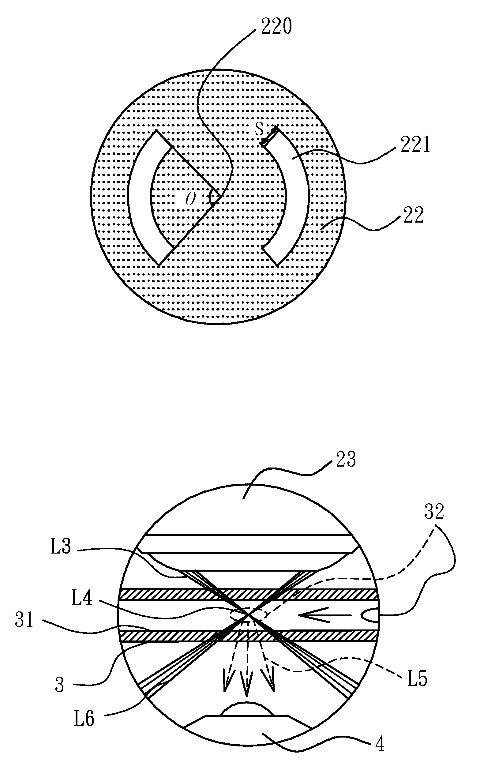 Objective-type dark-field illumination device for microfluidic channel