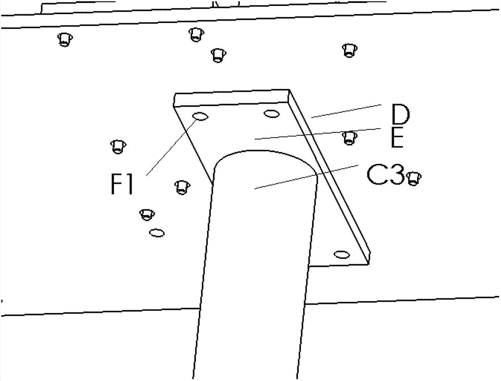 Symmetrical centrifugal force power single-leg jumping machine