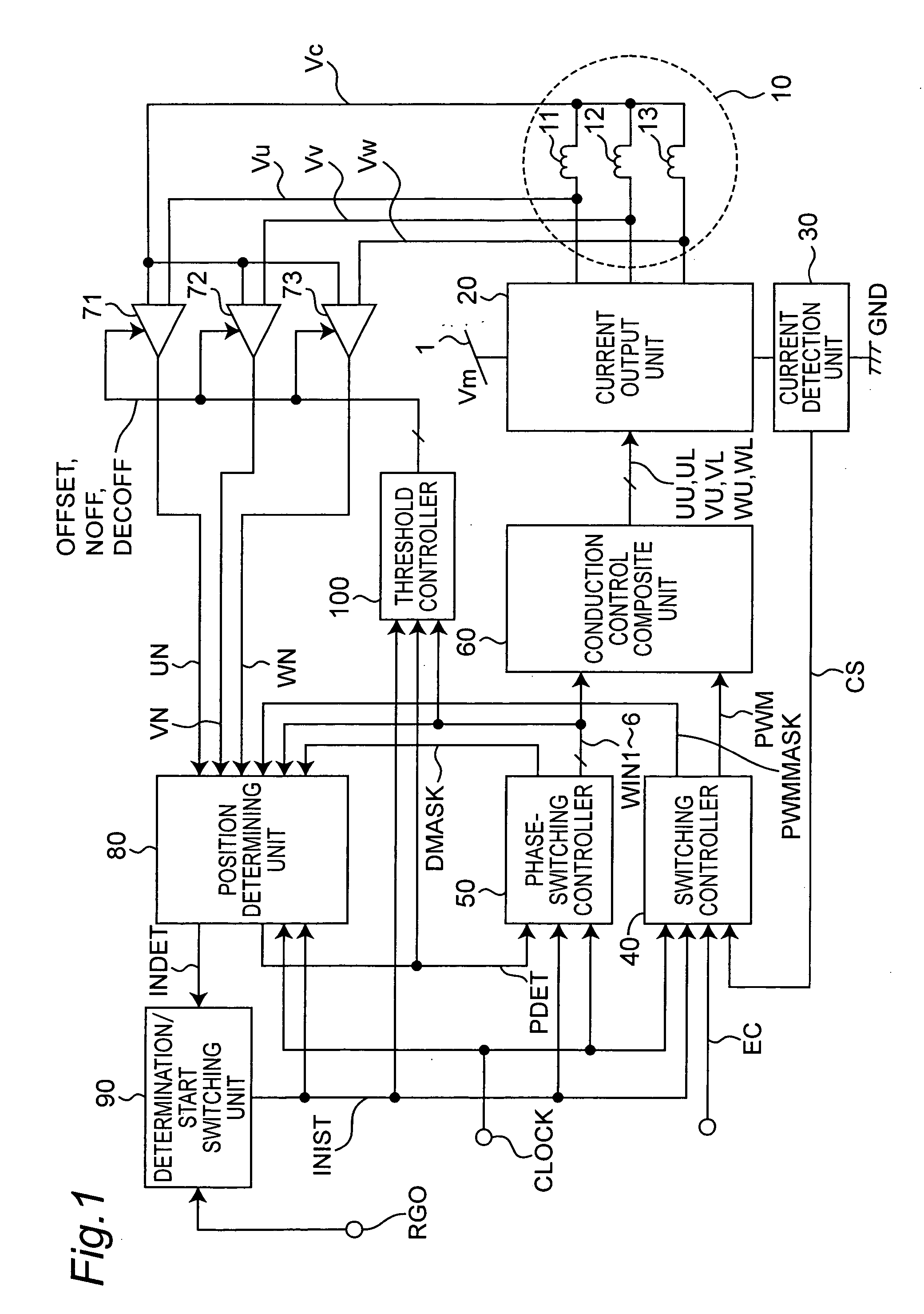 Motor driving apparatus and motor driving method