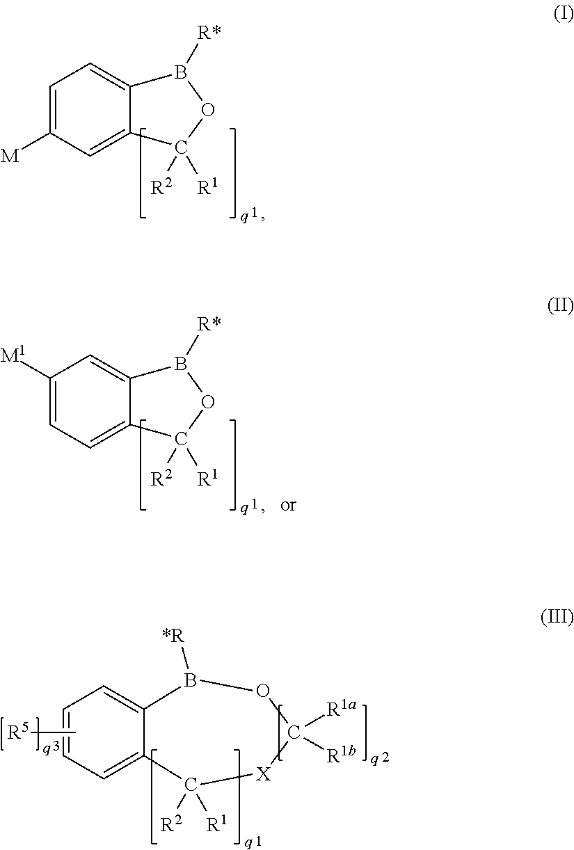 Use of benzoxaboroles as volatile antimicrobial agents on meats, plants, or plant parts