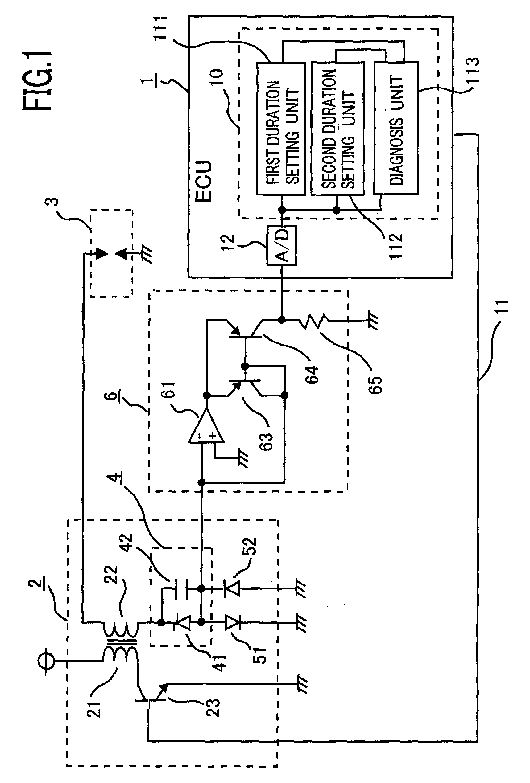 Internal-combustion-engine ignition diagnosis apparatus and internal-combustion-engine control apparatus