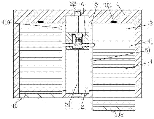 Steam-box device capable of be automatically drawing out