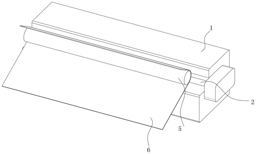 Coating production equipment for composite polymer multifunctional food label material and use method of coating production equipment