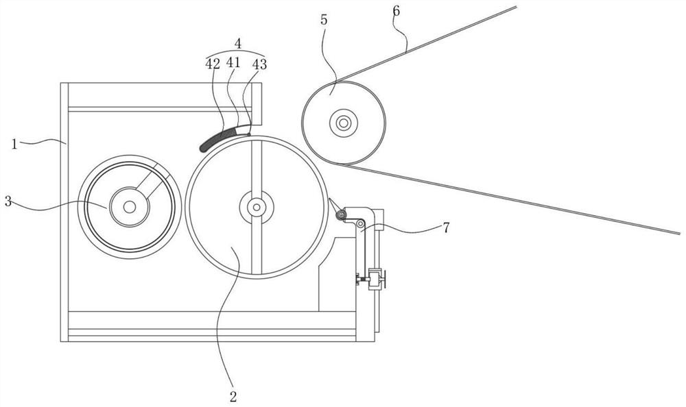 Coating production equipment for composite polymer multifunctional food label material and use method of coating production equipment