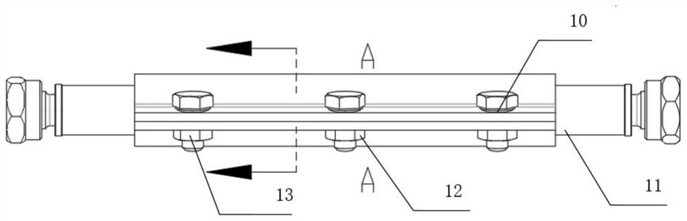 Intelligent active control type high-pressure pipeline pressure pulsation damping device and method