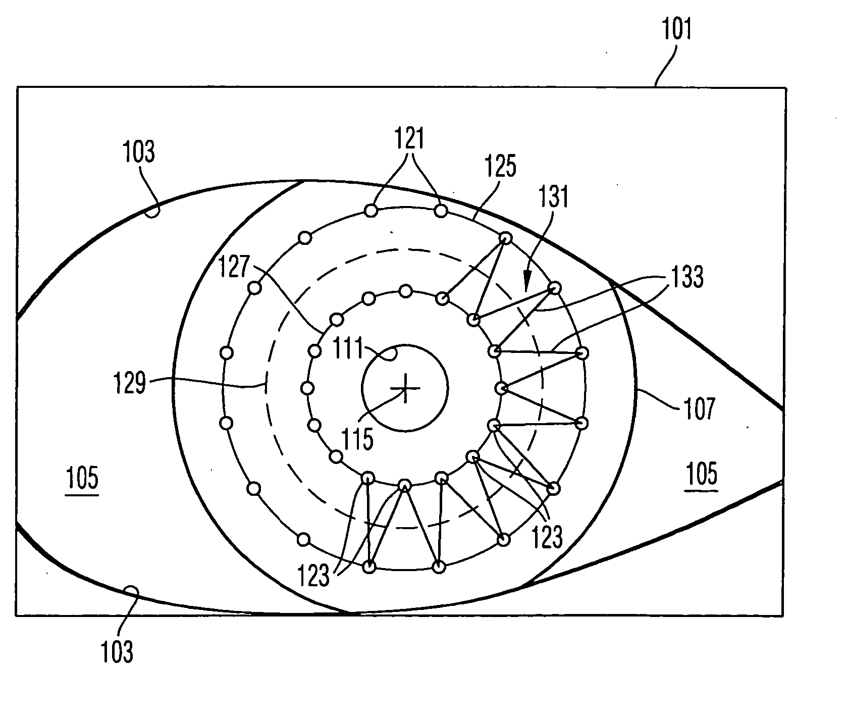 Surgical microscopy system and method for performing eye surgery