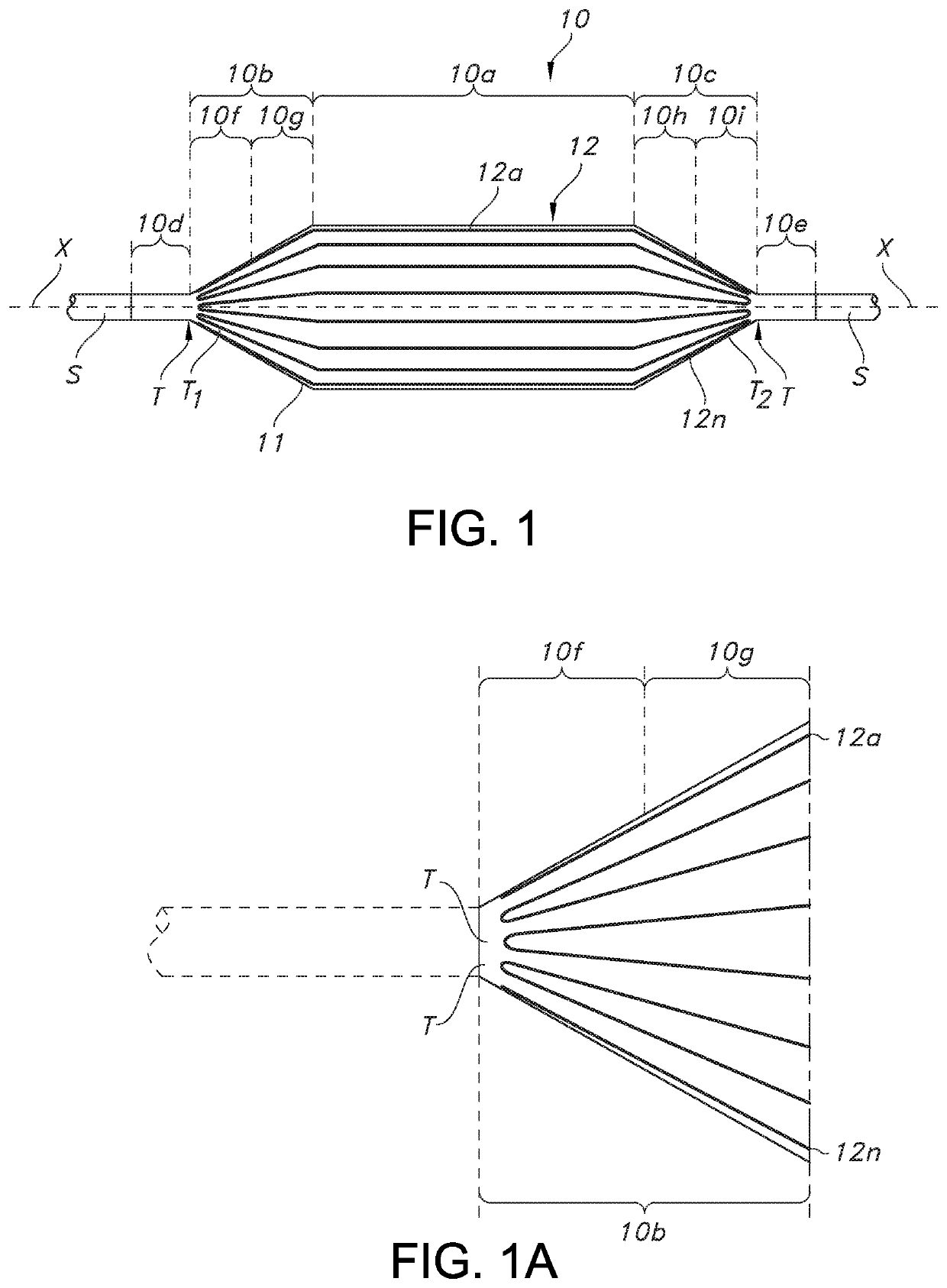 Inflatable medical balloon with continuous fiber