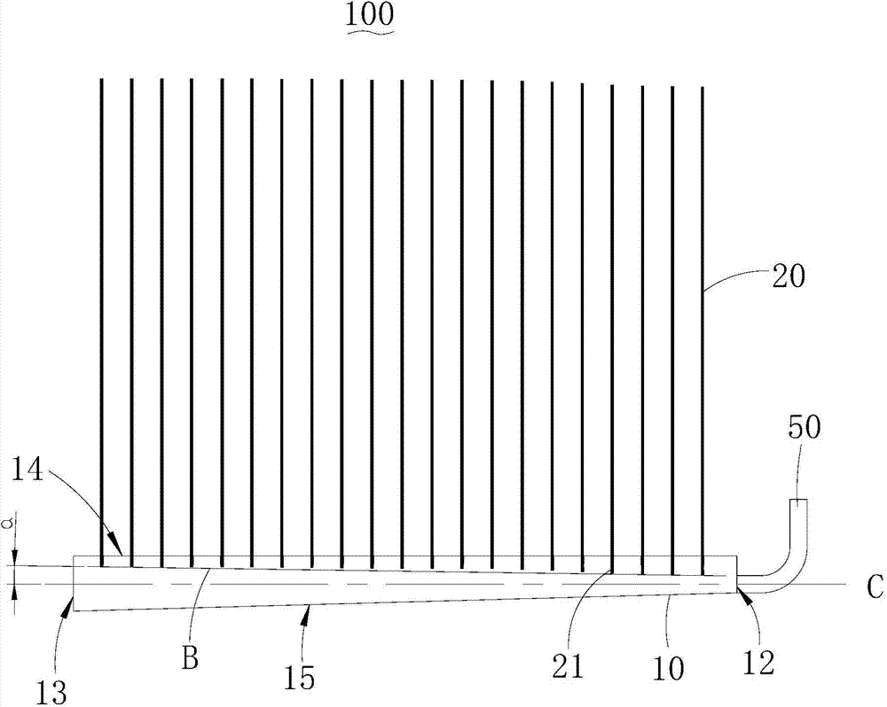 Parallel flow heat exchanger