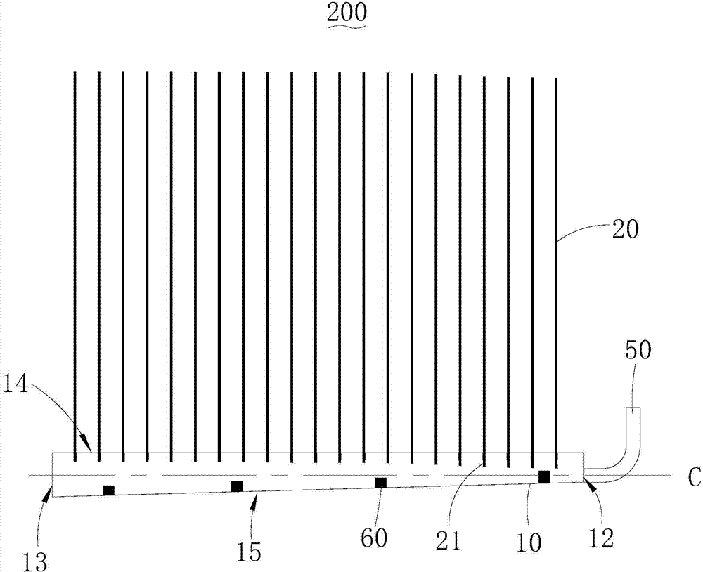 Parallel flow heat exchanger