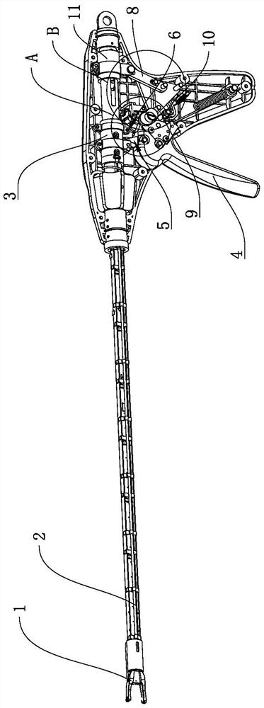 Cam control mechanism of continuous ejection clip applier