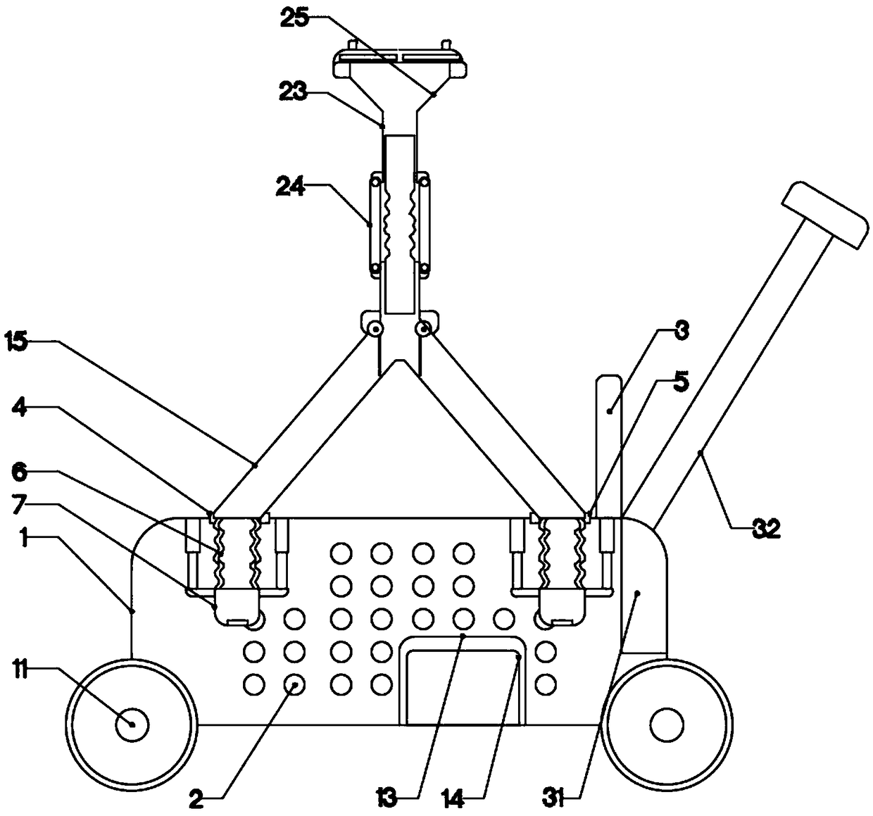 Agricultural robot for picking