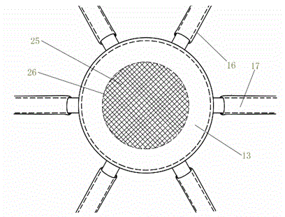 Adjustable umbrella-shaped dripping irrigation all-in-one machine