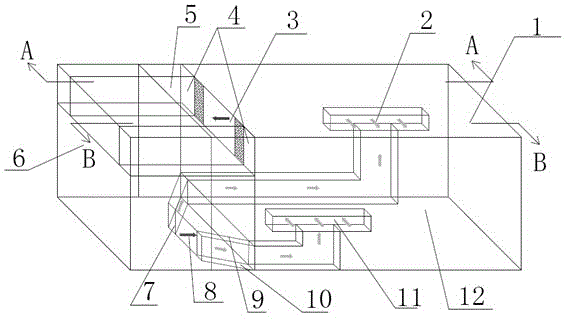 Energy-saving updraft barn with uniform air supply