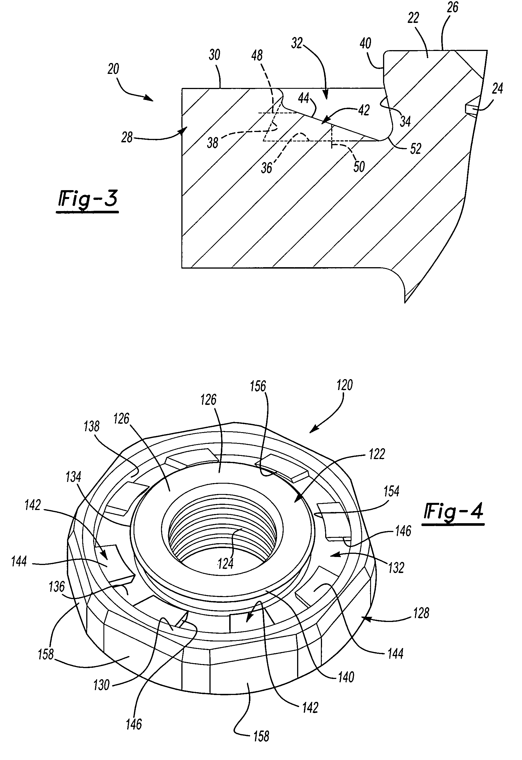 Self-attaching nut