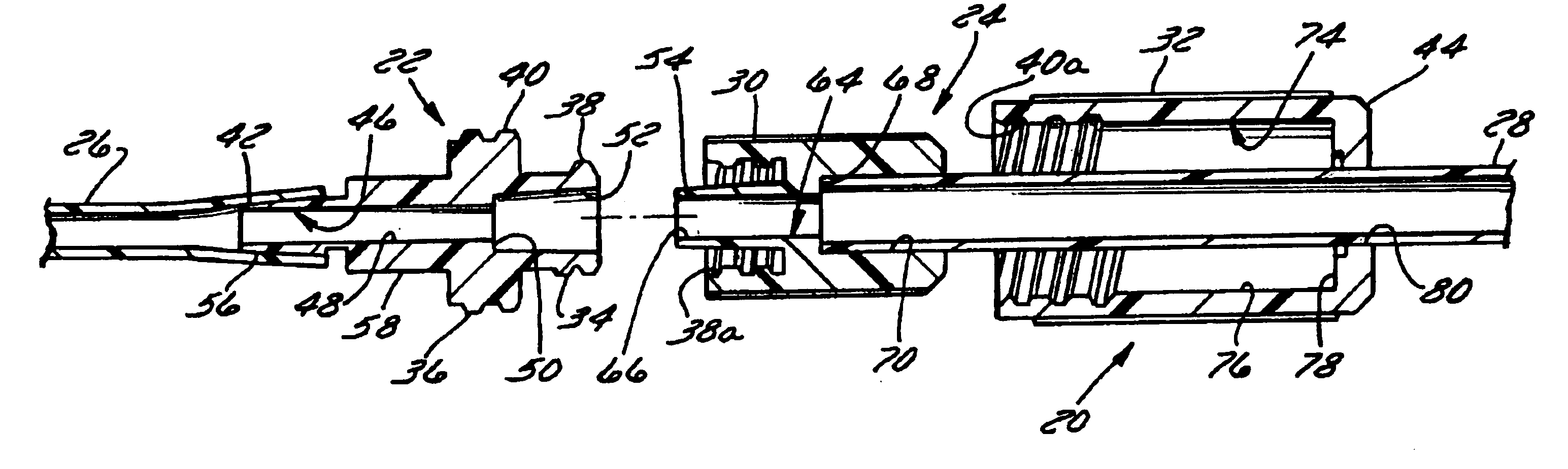 Medical tubing connector