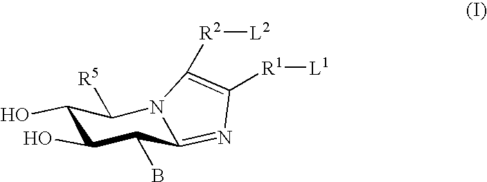 Glucoimidazole and polyhydroxycyclohexenyl amine derivatives to treat gaucher disease