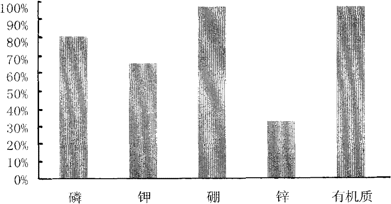 Hydrolysis oil residue fertilizer special for Feicheng peach