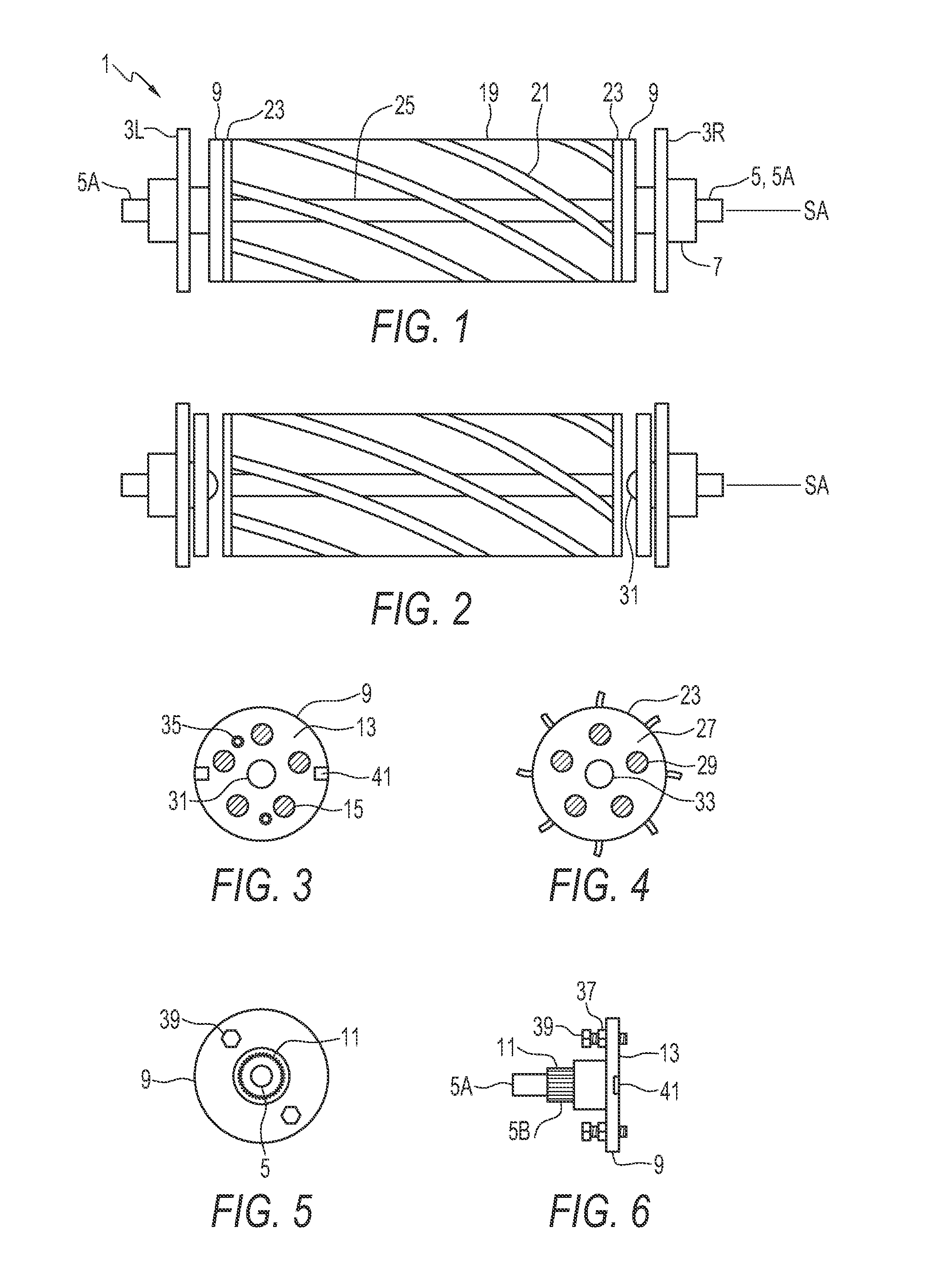 Magnetic drive connection for a reel mower