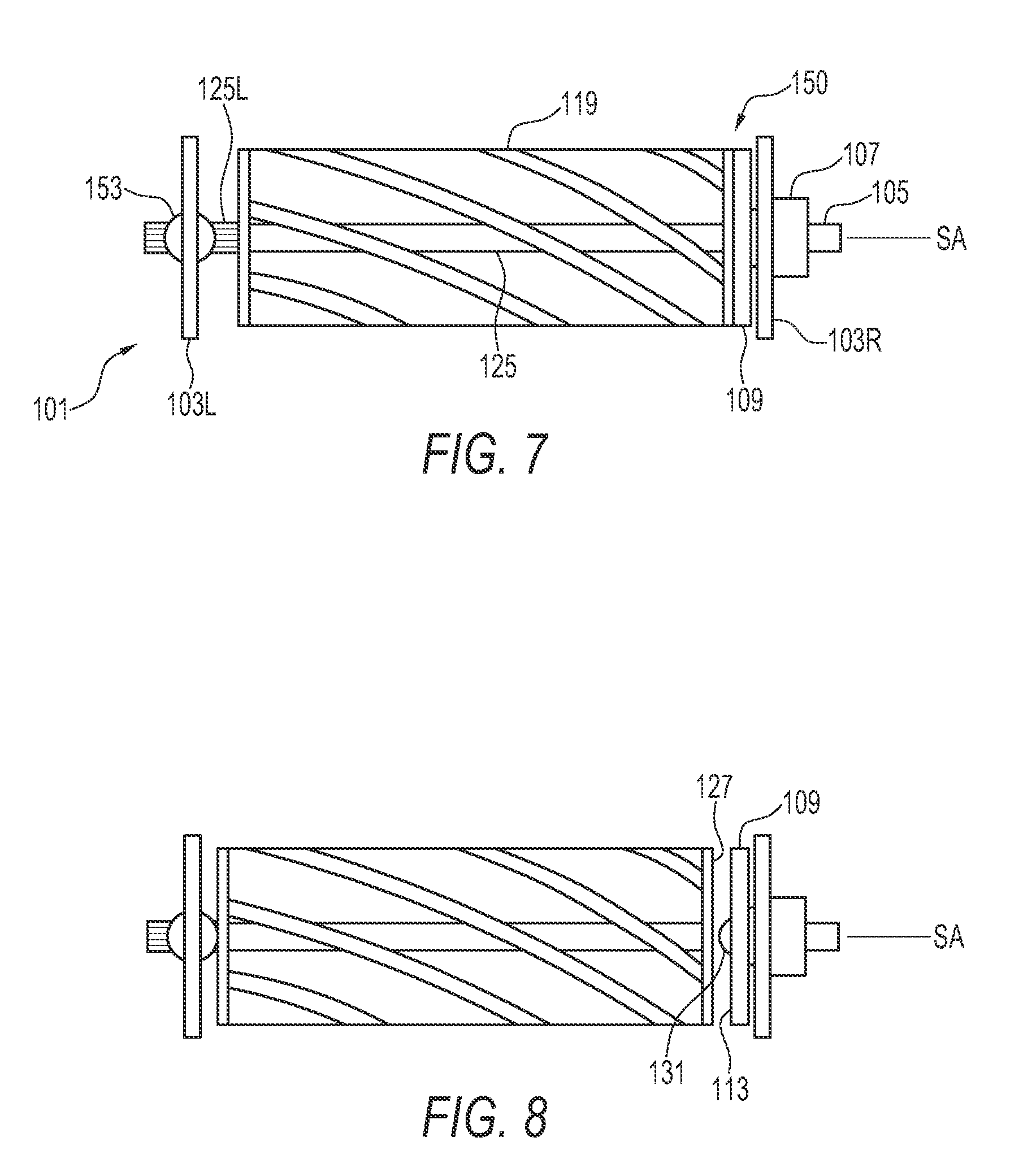 Magnetic drive connection for a reel mower