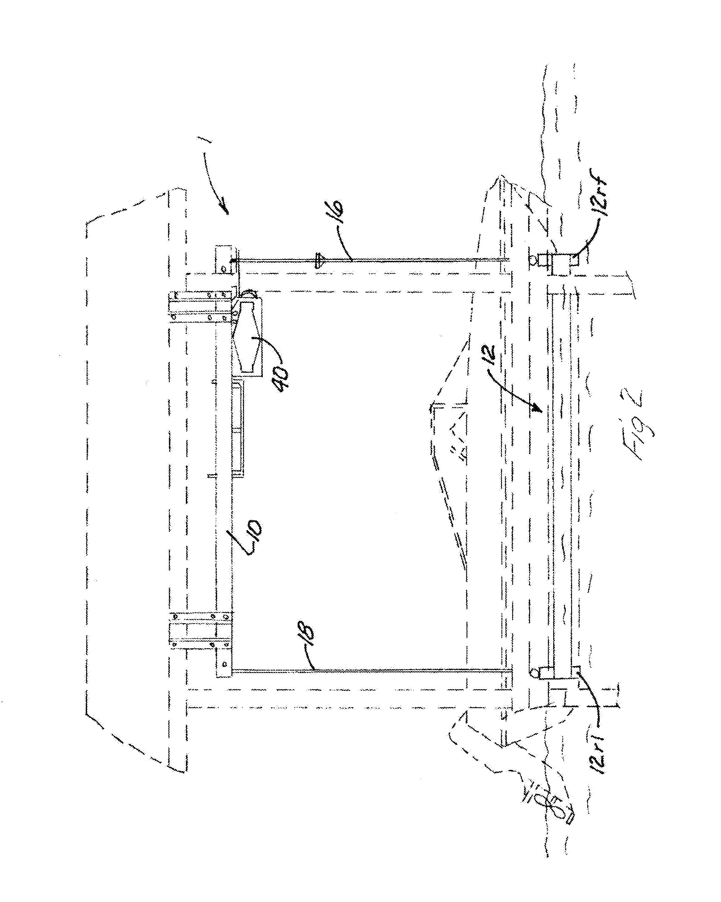 Hydraulic boat hoist