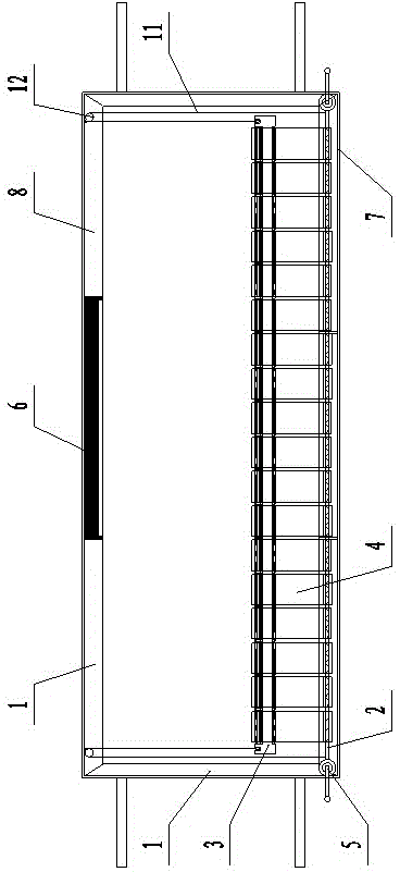 Manual automatic loading and unloading stretcher