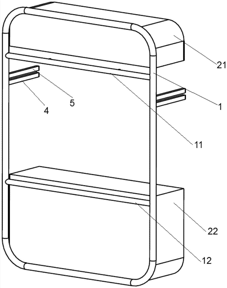 A kind of car front back buffer type garbage collection device and using method thereof