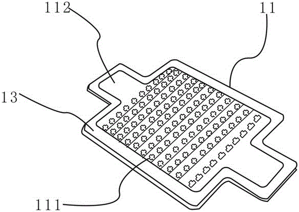 Flip-chip cob light source for stage lights and its production process