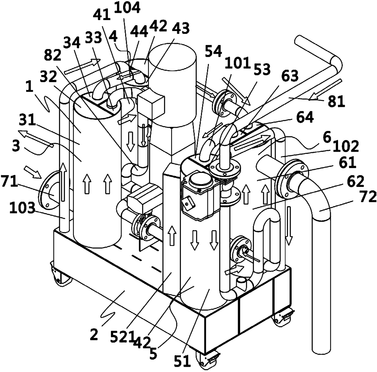 Printing and dyeing wastewater treatment method