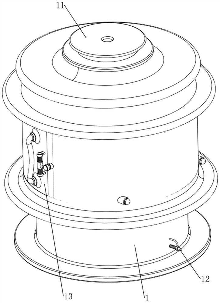 Production device of environment-friendly composite polymeric membrane material