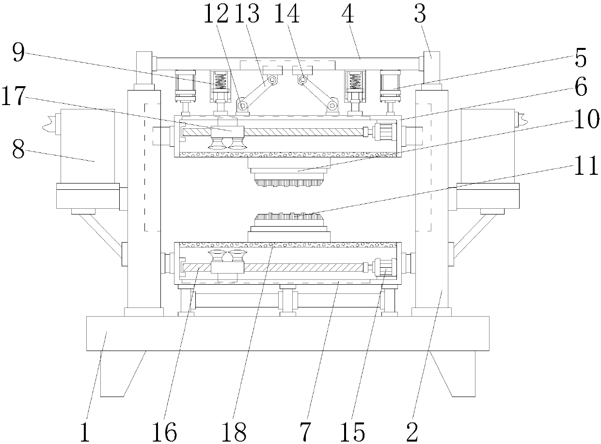 Sealing device for logistics packaging bag