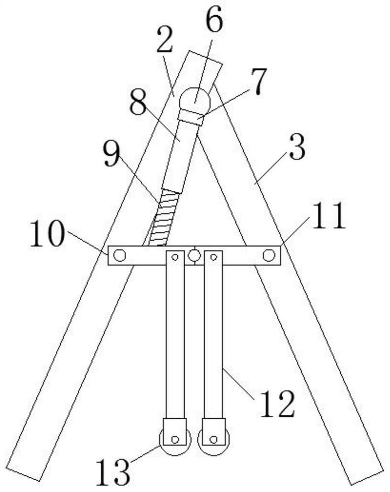 Portable drawing board for costume design