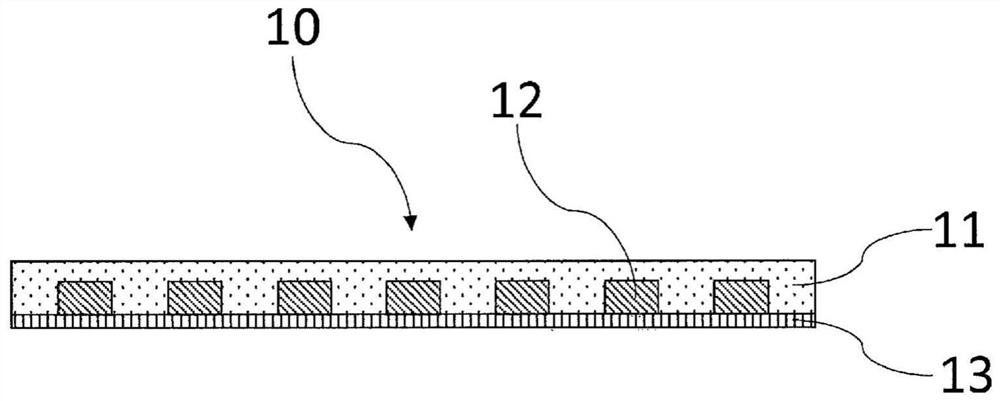 Sheet-shaped prepreg for fan-out package sealing